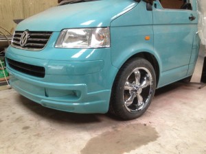 Retro Tourer In Construction