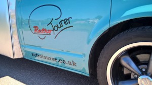 Retro Tourer Logo on Cab 